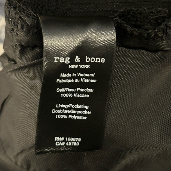 Rag & Bone Ellie soft and flowing straight leg viscose corduroy pants - Picture 12 of 12